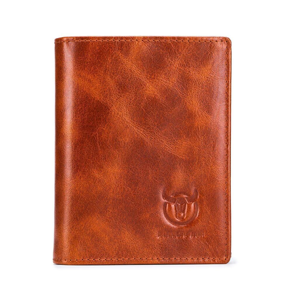 9666 Expanded Design Retro Leather Wallet Large Capacity with 15 Card Slots